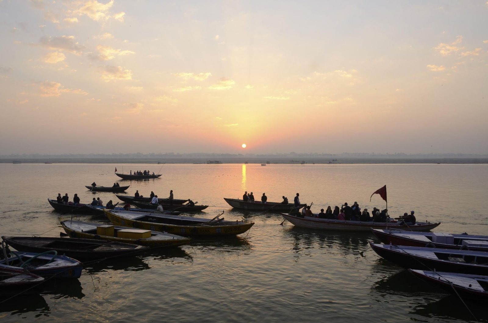 River sunrise